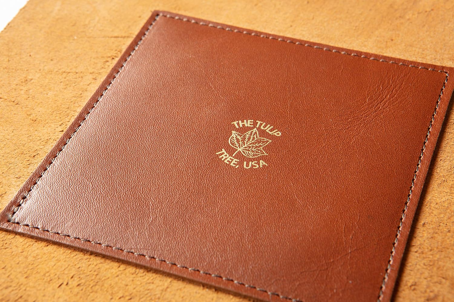 USA Made Premium Leather Valet Tray, Folds Flat! Little Buddy Dice Rolling Basket and Organizer With Brass Snaps - Reinforced Felt Bottom - For Keys, Jewelry, Coin, EDC, Watch Storage Caddy - Chestnut